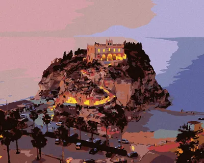 Produktbild von Zuty - Malen nach Zahlen - TROPEA, 40x50 cm, mit Keilrahmen (bereits gespannt)