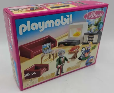 Produktbild von PLAYMOBIL Dollhouse 70207 Gemütliches Wohnzimmer