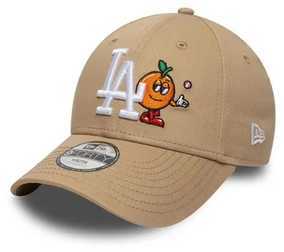 Produktbild von New Era 9Forty Kinder Cap ICON LA Dodgers camel beige Youth