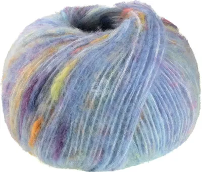 Produktbild von Lana Grossa - Cassata 0005 hellblau pink gelb orange blaulila