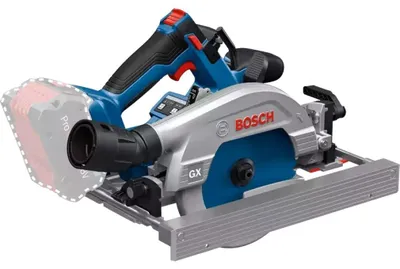 Zdjęcie produktu dla Bosch GKS 18V-57-2 GX, Płyta wiórowa, Drewno, Czarny, Niebieski, Bezszczotkowy, 16,5 cm, 5000 RPM, 2 cm