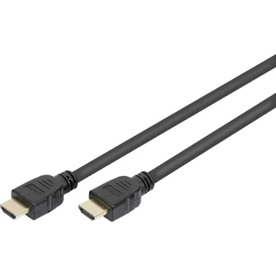Zdjęcie produktu dla ASSMANN Electronic AK-330124-030-S, 3 m, HDMI Typu A (Standard), HDMI Typu A (Standard), Kompatybilność 3D, Czarny