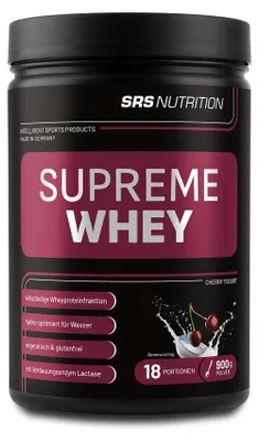 Produktbild von SRS Supreme Whey - 900 g - Dose Kirsch-Joghurt