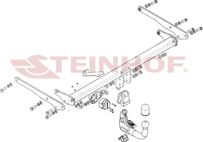 Produktbild von Z548394 Anhängerkupplung passend für VW Taigo 09/2021- abnehmbar