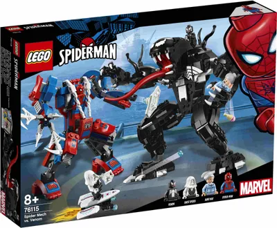 Produktbild von LEGO® Marvel Super Heroes™ Spider Mech vs. Venom, 76115