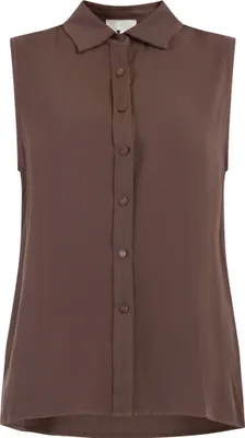 Produktbild von RISA damen blusentop - dunklebraun, XL