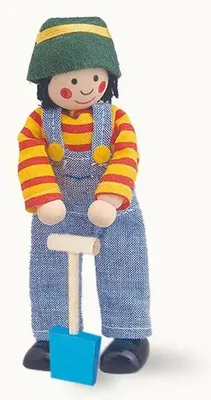 Produktbild von Mertens 57007 - Puppe, Papa Jan mit Zubehör