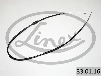 Produktbild von LINEX Handbremsseil 33.01.16 Rechts passend für PEUGEOT 306 Schrägheck (7A, 7C, N3, N5) 1690/1328mm