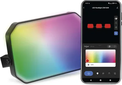 GoSmart venkovní LED reflektor, rozšiřující sada, 1 díl, 4 W, RGBIC stmívatelné, WiFi