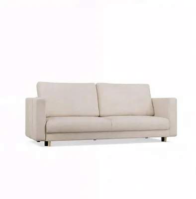Image de Canapé Lina 3 Places Avec Fonction Couchage Beige Pour Salon À Chambre