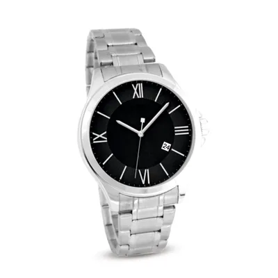 Produktbild von Elegante Herren-Armbanduhr mit silbernem Edelstahlarmband – klassisch & stilvoll