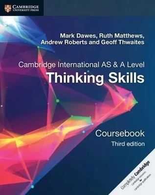 Produktbild von Cambridge International AS/A Level Thinking Skills Coursebook