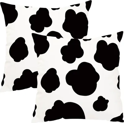 Obrázok produktu pre 2-balenie obliečky na vankúš, krásny leopard, zebra, dojnica, žirafa, vzor, zvieracia potlač, dekoratívna obliečka na vankúš, 45 cm X 45 cm, obliečka na vankúš na pohovku