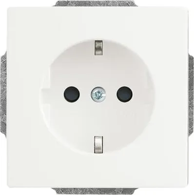 Produktbild von Busch-Jaeger Schuko Steckdosen-Einsatz mit erh. Berührungsschutz 2CKA002013A5453 2300 EUCB-884