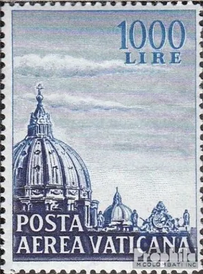 Produktbild von Briefmarken Vatikanstadt 1953 Mi 206 mit Falz Flugpost