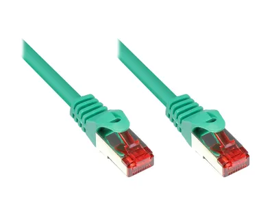 Produktbild von Good Connections Patchkabel CAT6 S/FTP 0,50m grün 250MHz