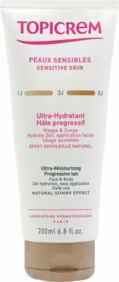 Produktbild von Topicrem Milch Body Care Hydra+ Ultra-Moisturizing Progressive Tan