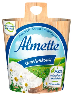 Obrázok produktu pre Serek śmietankowy Almette Naturalny 150 g