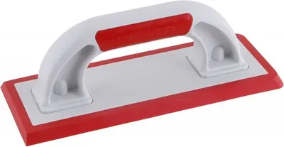 Produktbild von Spachtel aus Kunststoff, abgeschrägt, 240 x 95 mm, zum Verarbeiten von Fugenmörtel