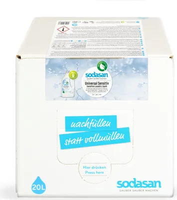 Produktbild von SODASAN Universal Waschmittel Sensitiv 20 Liter
