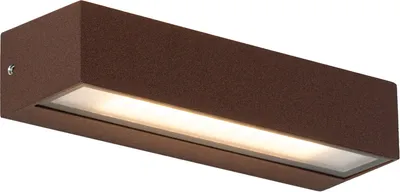 Produktbild von Industrielle Wandleuchte rostBraun inkl  LED IP65 Steph