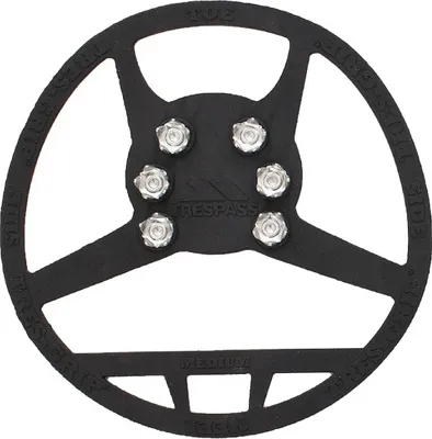Produktbild von Trespass Gripz Eis-Spikes / Anti-Rutsch-Sohlen TP1035 (S) (Schwarz)