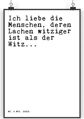 Produktbild von Mr. & Mrs. Panda Bild Ich liebe die Menschen,... DIN A3 - Weiß - Geschenk, Freundin, Freund, drucke, Partner, Kunstdruck, Sprüche, Plakat, Schwester, wanddeko