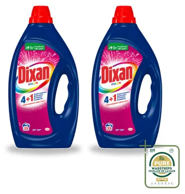 Produktbild von 2 x Dixan Flüssigwaschmittel Color für Buntwäsche - Vorratspackung - 2 Stücke