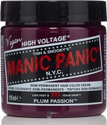 Produktbild von Manic Panic Semi-Permanente Haarfarbe Creme 118ml, Farbe:Plum Passion