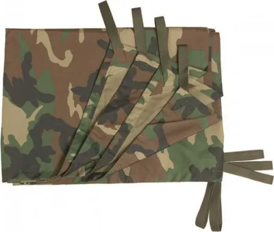 Produktbild von Mil-Tec Mehrzweckplane Tarp woodland