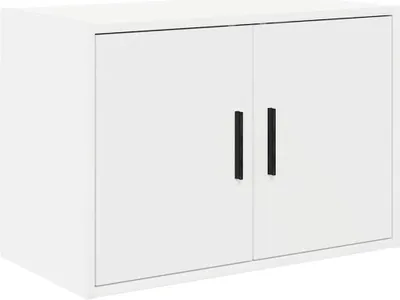 Immagine prodotto di vidaXL Armadio a muro per garage in legno bianco