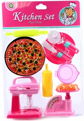 Zdjęcie produktu dla Pizzeria Kuchnia Sztuczne Jedzenie Naczynia Akcesoria Do Zabawy