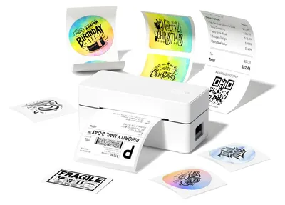 Immagine prodotto di Stampante per etichette Bluetooth | Stampante termica per Shopify, Etsy, UPS
