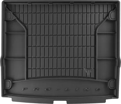 Image de OMAC Tapis De Coffre en caoutchouc pour Ford Focus mk2 2004-2011 Break Noir