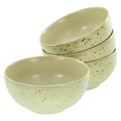 Zdjęcie produktu dla CreaTable, 21678, Nature Collection Earth, Buddha Bowl 4-tlg, Steinzeug
