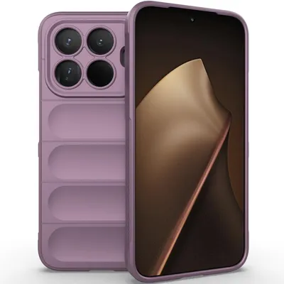 Obrázek produktu pro Pouzdro pro Xiaomi 15T Pro Měkké TPU Silikonové Nárazuvzdorné Ochranné Pouzdro Fialová