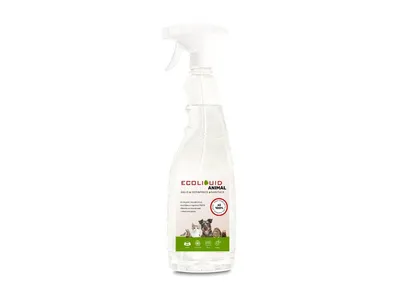 Obrázek produktu pro ECOLIQUID Animal Dezinfekce a čištění potřeb pro domácí mazlíčky, sprej 1 l