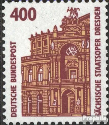 Produktbild von Briefmarken BRD (BR.Deutschland) 1991 Mi 1562RI mit Zählnummer (kompl.Ausg.) postfrisch Sehenswürdigkeiten