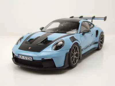 Produktbild von NOREV 1:18 Porsche 992 GT3 RS (2022) with Weissachpackage- light blue