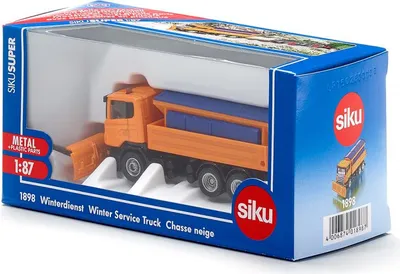 Obrázek produktu pro Siku 1898, Model nákladního automobilu / přívěsného vozidla, Sestavený, 1:87, Kov, Plast, 3 rok/roky, Modrá, Žlutá