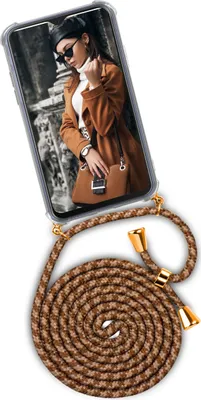 Produktbild von TWIST-Case + TWIST-Cord für Samsung Galaxy A10, Farbe:Paris 1896 (Gold)