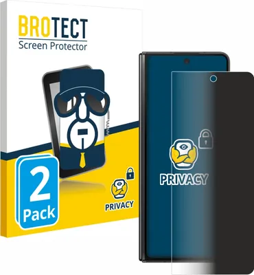 Produktbild von 2x BROTECT Sichtschutzfolie für Samsung Galaxy Z Fold 5 Anti-Spy Privacy Sichtschutz Blickschutz Folie Blaulicht-Schutz