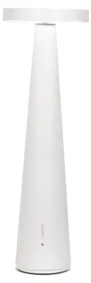 Immagine prodotto di Zafferano Lampada da Tavolo Ricaricabile Angelina - Senza Fili, Testa Orientabile, Controllo Touch, Design Moderno per Interni - Colore Bianco