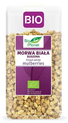 MORWA BIAŁA SUSZONA BIO 250 g - BIO PLANET