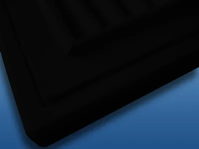Produktbild von Lüftungsgitter MV mit Flansch Größe: Ø150 250x250mm Farbe: schwarz