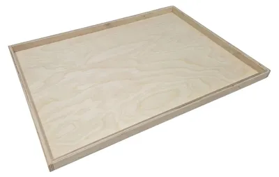 Image de Couvercle en bois pour parc à sable magnétique