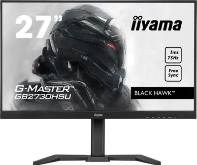 Zdjęcie produktu dla iiyama G-MASTER GB2730HSU-B5, 68,6 cm (27"), 1920 x 1080 px, Full HD, LED, 1 ms, Czarny