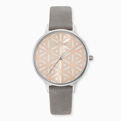 Produktbild von Engelsrufer ERWA-LIFL-NGY1 Damen-Uhr Lebensblume Analog Quarz