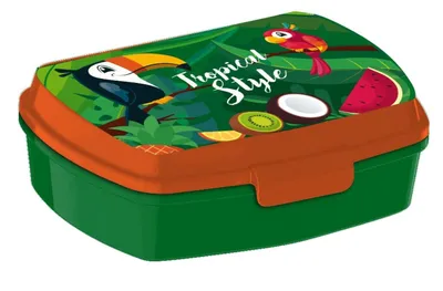 Obrázok produktu pre EUROSWAN Box na desiatu Tukan Plast, 16 x 12 x 5 cm