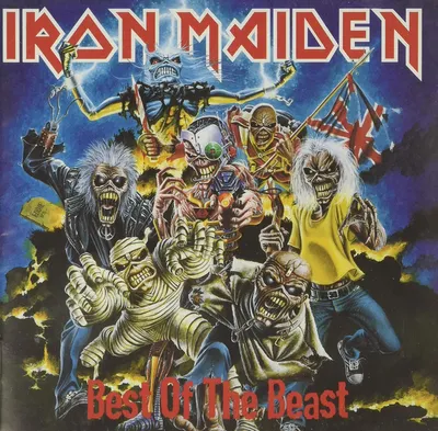 Produktbild von CD Iron Maiden Best Of The Beast